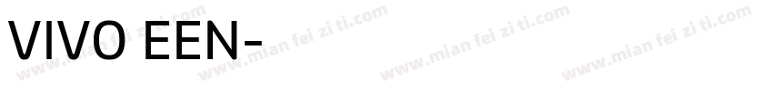 VIVO EEN字体转换